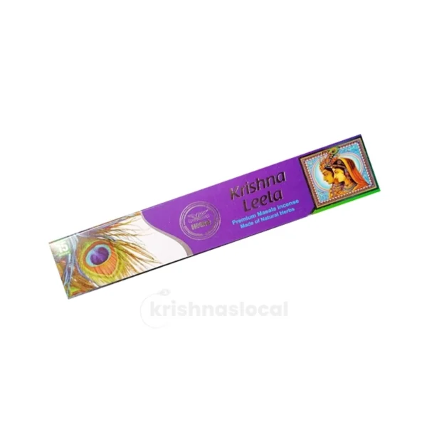 Heera Krishna Leela Incense Sticks 15g(12 sticks)^