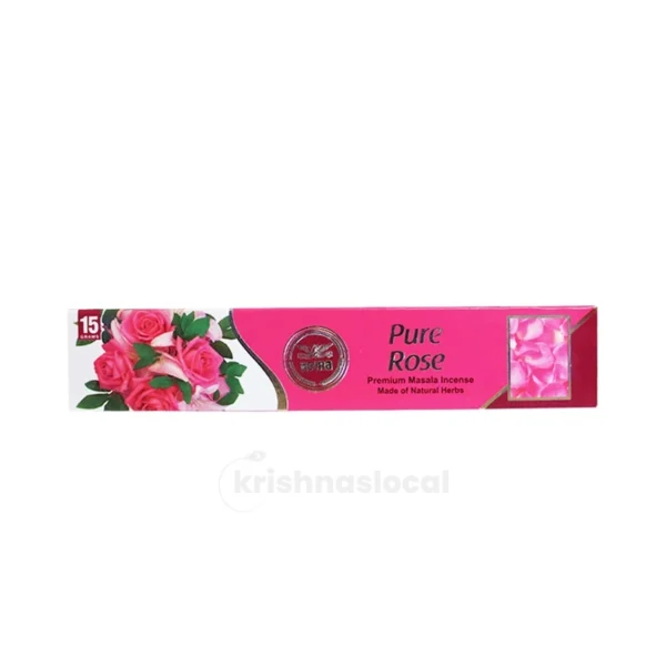 Heera Rose Incense Sticks 15g(12 sticks)^