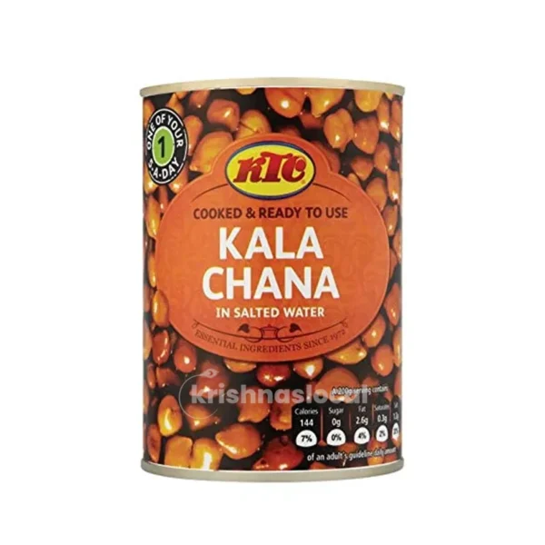 KTC Kala Chana in Salt Water 400g^