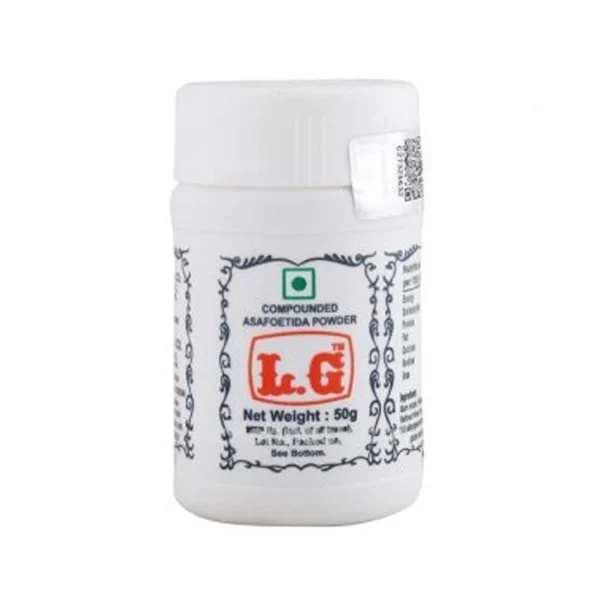 LG Compounded Asafoetida Hing Powder 50g^