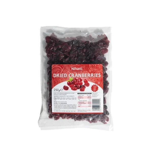Niharti Dried CranBerries 250g