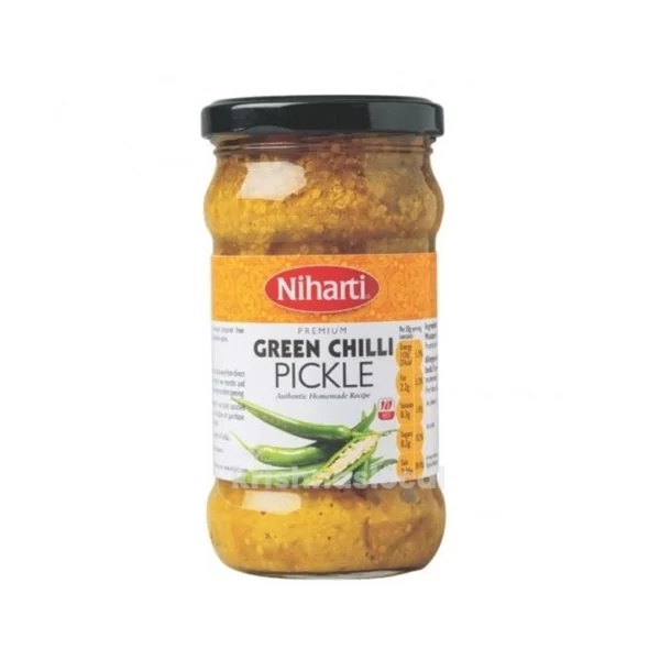 Niharti Green Chilli Pickle 290g^