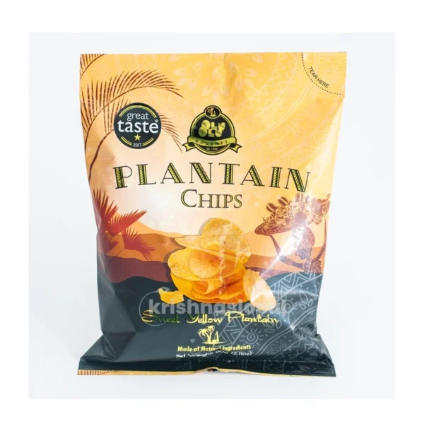 Olu Olu Plantain Chips Sweet 65g^