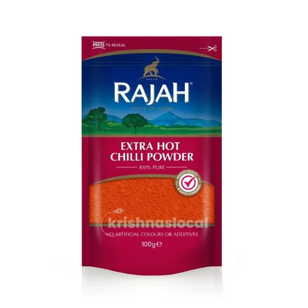 Rajah Extra Hot Chilli Powder 100g^