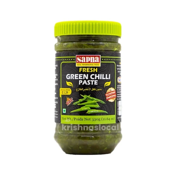 Sapna Fresh Green Chilli Paste 330g
