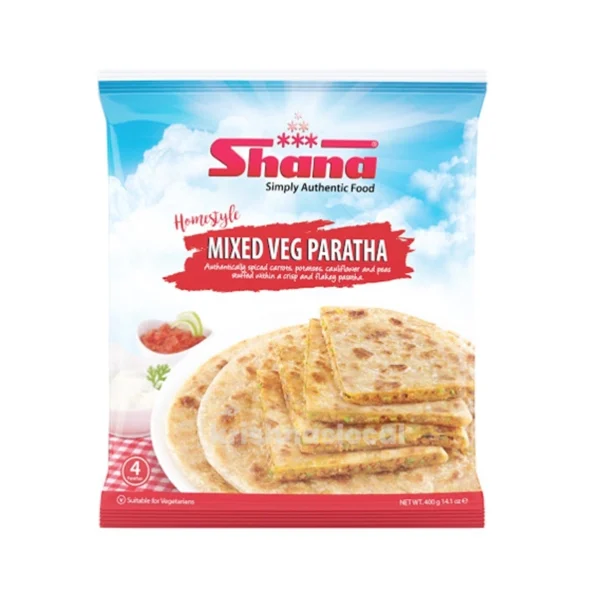 Shana Mixed Vege Paratha 400g^