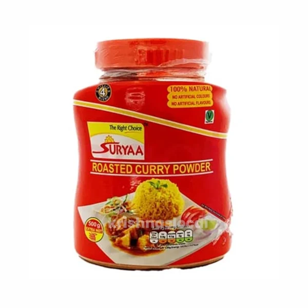 Suryaa Roasted Curry Powder (Extra Hot) 500g^