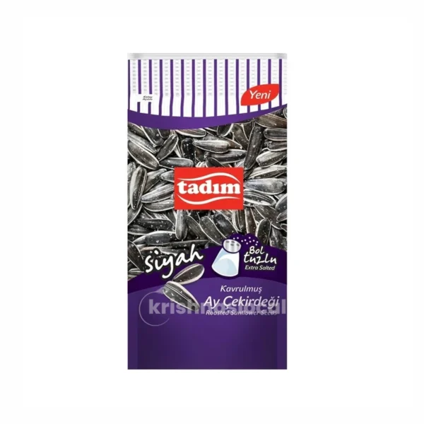 Tadim Roasted Black Sunflower Seeds (Extra Salted) 250g^