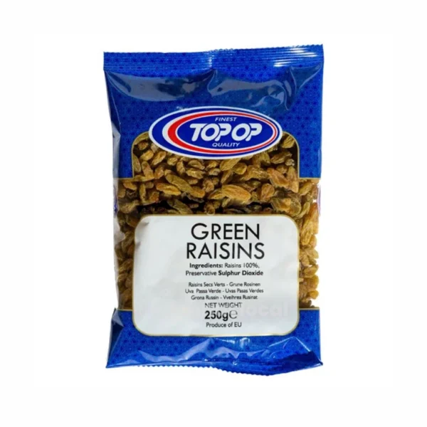 Top Op Green Raisins 250g