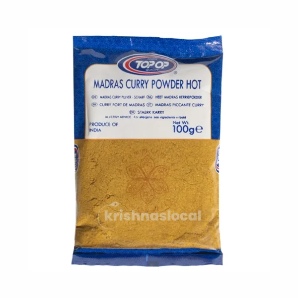Top Op Madras Curry Powder Hot 100g^