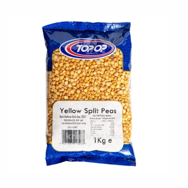 Top Op Yellow Split Peas 1kg^