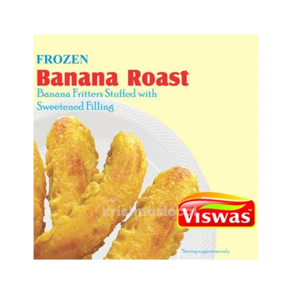 Viswas Frozen Banana Roast 454g