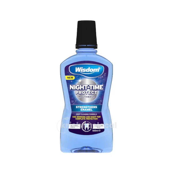 Wisdom Night Time Protect Mouthwash 500ml^