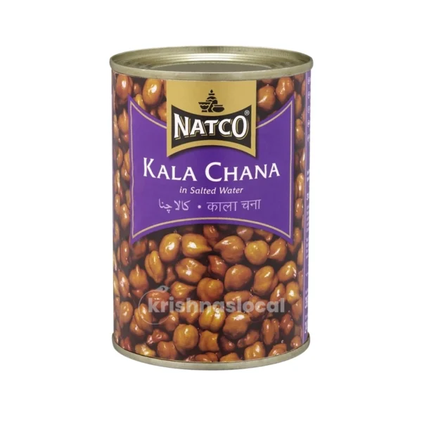 Natco Kala Chana Tin 400g