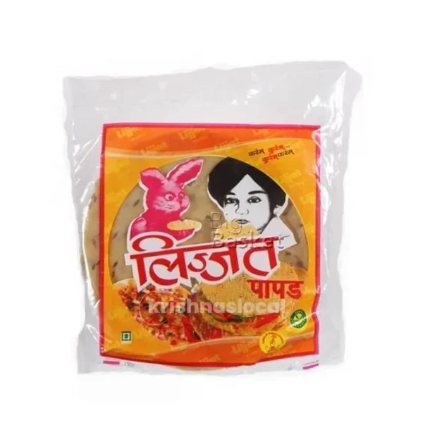 Lijjat Jeera Pappadams 200g