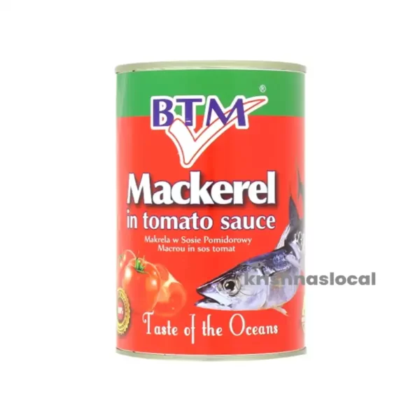 BTM Mackerel In Tomato Sauce 425g