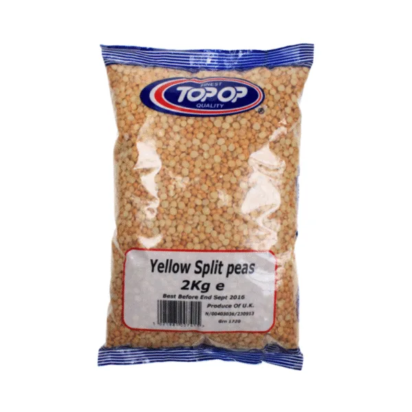 Top Op Yellow Split Peas 2kg