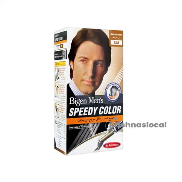 Bigen Men's Speedy Colour Medium Brown (105)