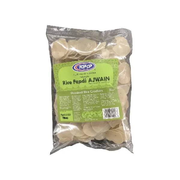 Top Op Rice Papdi Ajwain 200g