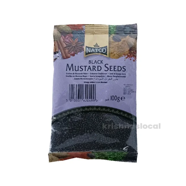 Natco Black Mustard Seeds 100g^