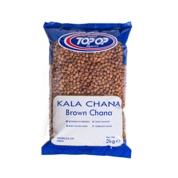Top Op Kala Chana Brown Chick Peas 2kg