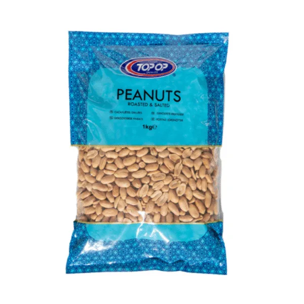 Top-Op Roasted & Salted Peanuts 1Kg
