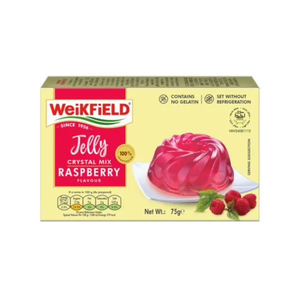 Weikfield Jelly Crystals Raspberry 75g